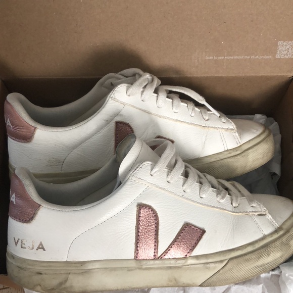 Veja Campo Women’s sneaker in pink accent colour - Picture 7 of 7